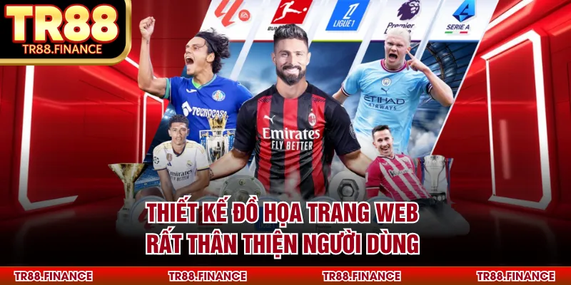 Thiết kế đồ họa trang web rất thân thiện người dùng